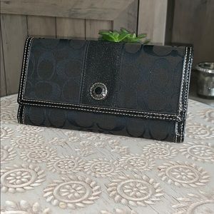 Coach Black Wallet